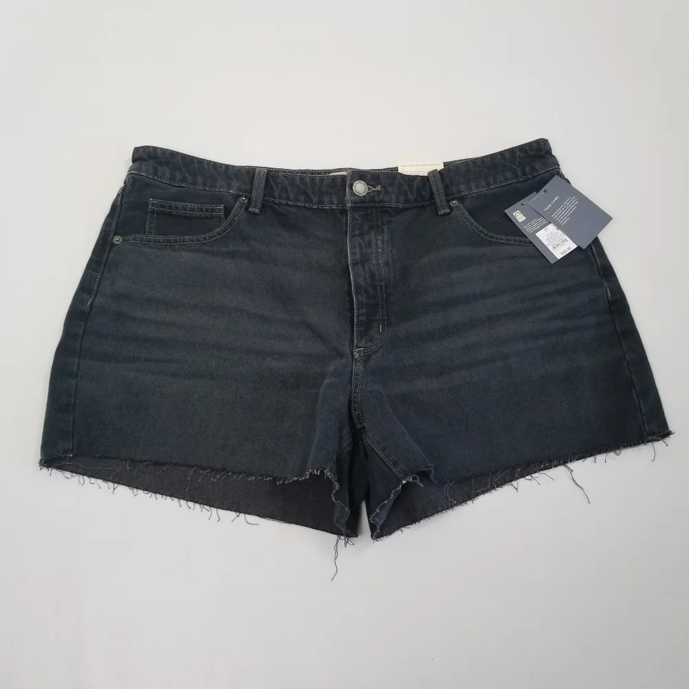 Universal Thread Mid-Rise 90's Baggy Denim Shorts Size 17 NWT